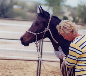 Aareebah and Tammy Sandidge  -  November 2002 Diana Johnson Photo